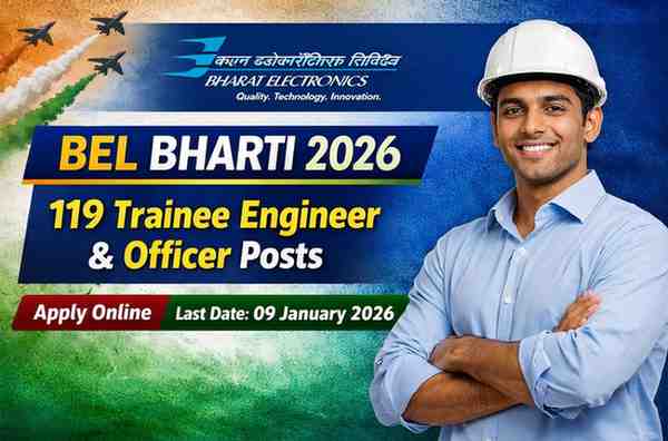 BEL Bharti 2026 notification for 119 Trainee Engineer and Trainee Officer posts in Bharat Electronics Limited