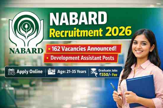 NABARD Recruitment 2026 – Apply Online for 162 Development Assistant Posts