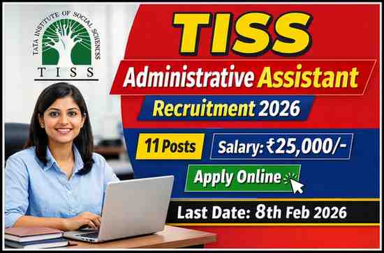 TISS Mumbai Recruitment 2026 Administrative Assistant Vacancy Notification