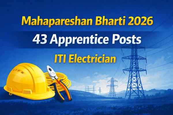 Mahapareshan Chandrapur Bharti 2026 | Mahapareshan Apprenticeship Bharti 2026