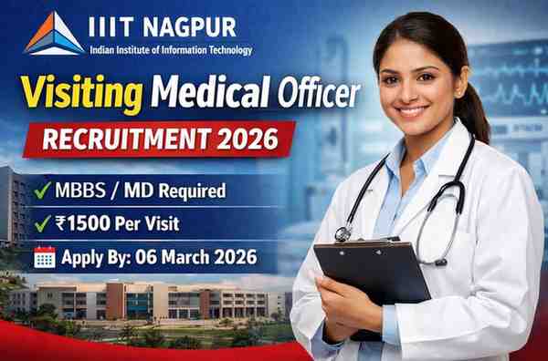 IIIT Nagpur Visiting Medical Officer Recruitment 2026 Notification