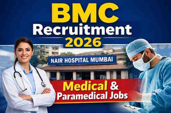 BMC Recruitment 2026 Nair Hospital Mumbai Medical and Paramedical Jobs
